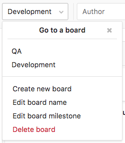 Multiple Issue Boards